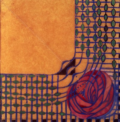 Textile Design, c.1915 by Charles Rennie Mackintosh
